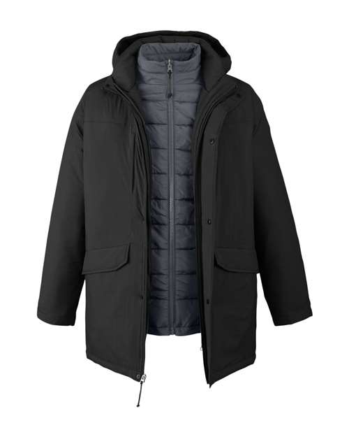 CORE365 Men's Inspire 3-in-1 Jacket with Insulated Liner CE725