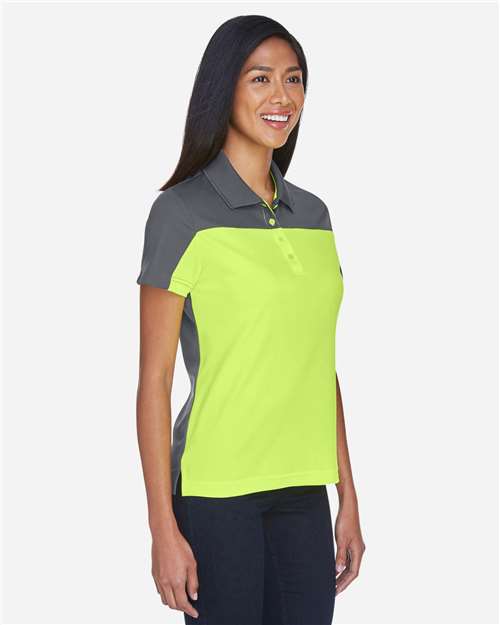 CORE365 Women's Balance Colorblock Performance Piqué Polo CE101W