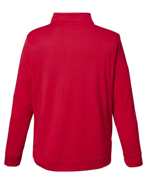 CORE365 Men's Market Snag Protect Mesh Colorblock Quarter-Zip Pullover CE404