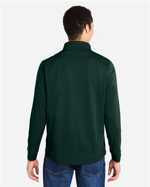 CORE365 Men's Market Snag Protect Mesh Colorblock Quarter-Zip Pullover CE404