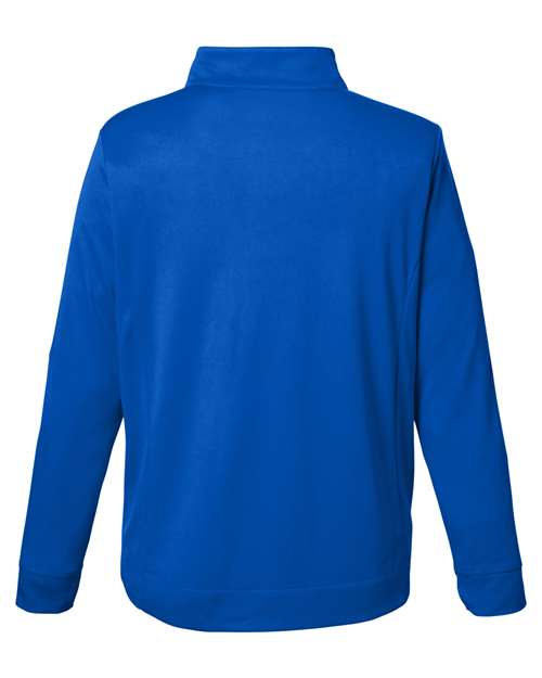 CORE365 Men's Market Snag Protect Mesh Colorblock Quarter-Zip Pullover CE404