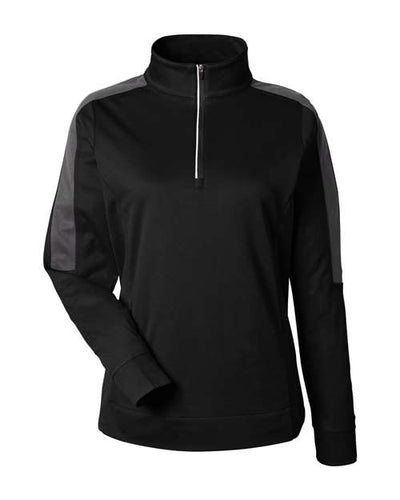 Women's Mesh Colorblock Quarter-Zip