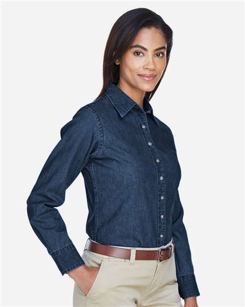 Harriton Women's Denim Shirt M550W