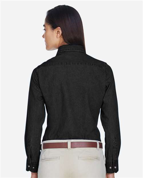 Harriton Women's Denim Shirt M550W