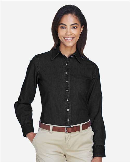 Harriton Women's Denim Shirt M550W