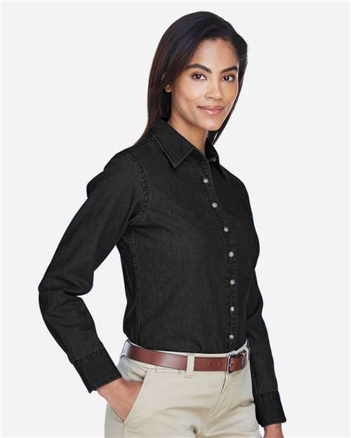 Harriton Women's Denim Shirt M550W