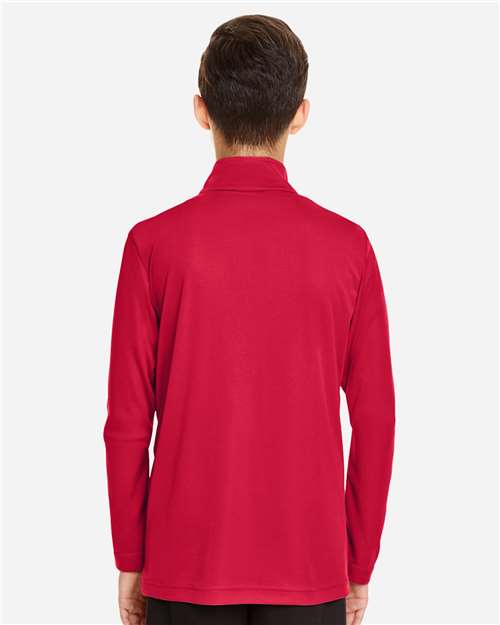Team 365 Youth Zone Performance Quarter-Zip Pullover TT31Y