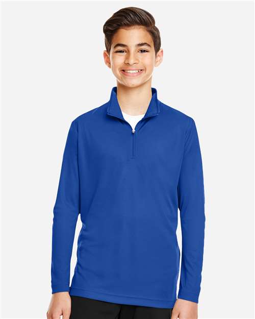 Team 365 Youth Zone Performance Quarter-Zip Pullover TT31Y