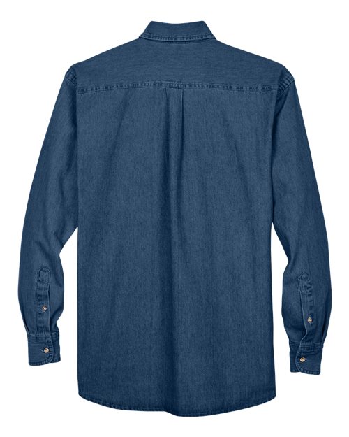 Harriton Men's Tall Denim Shirt M550T