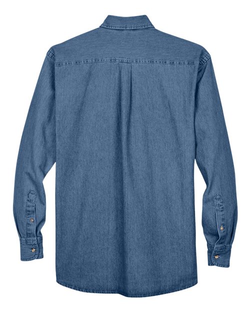 Harriton Men's Tall Denim Shirt M550T