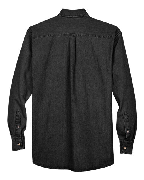 Harriton Men's Tall Denim Shirt M550T