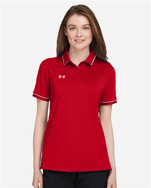 Under Armour Women's Tipped Teams Performance Polo 1376905