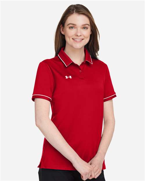 Under Armour Women's Tipped Teams Performance Polo 1376905