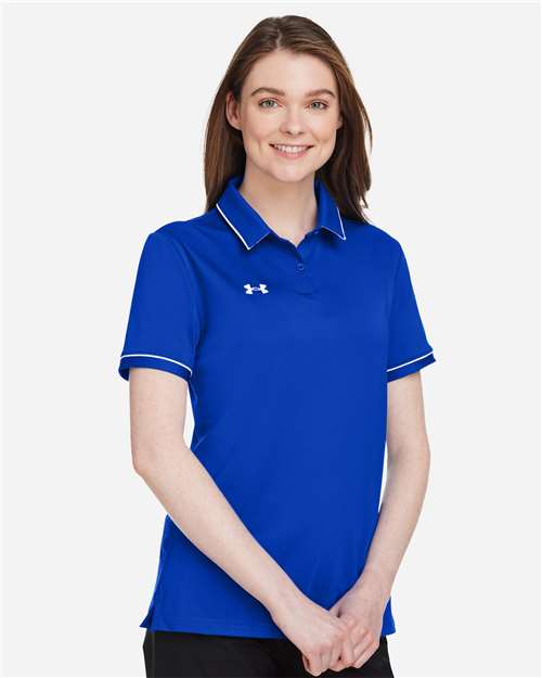 Under Armour Women's Tipped Teams Performance Polo 1376905