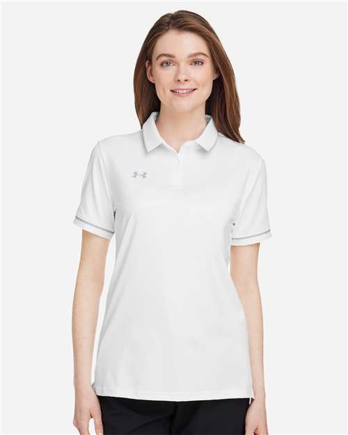 Under Armour Women's Tipped Teams Performance Polo 1376905
