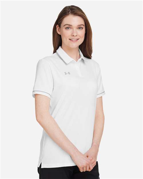 Under Armour Women's Tipped Teams Performance Polo 1376905