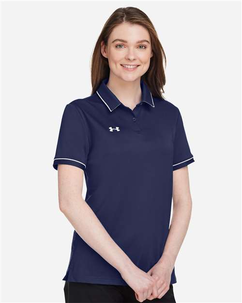 Under Armour Women's Tipped Teams Performance Polo 1376905