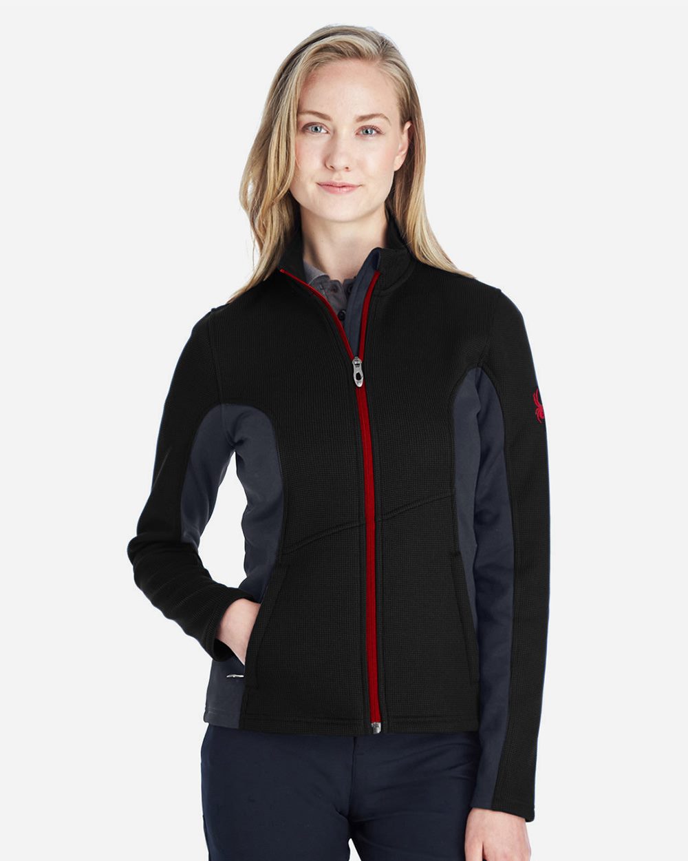 Spyder Women's Constant Full-Zip Sweater Fleece Jacket 187335