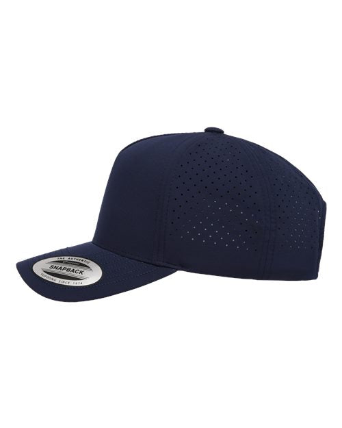 YP Classics Five-Panel Snapback with Perforated Cap 5389AP