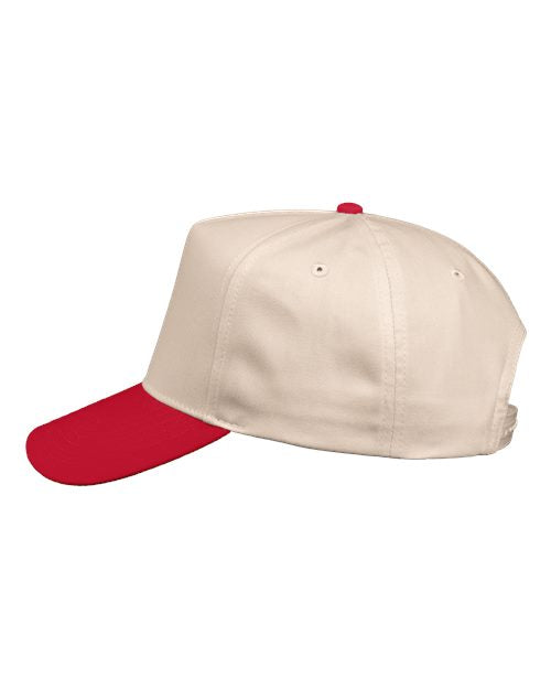 Valucap Five-Panel Twill Cap 8869