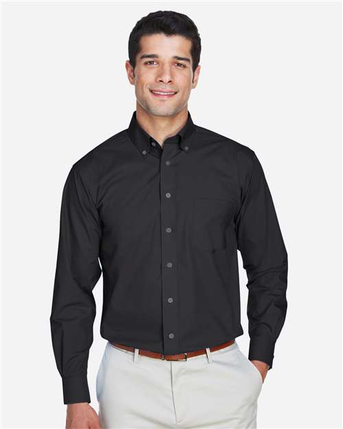 Devon & Jones Men's Crown Collection® Broadcloth Woven Dress Shirt D620