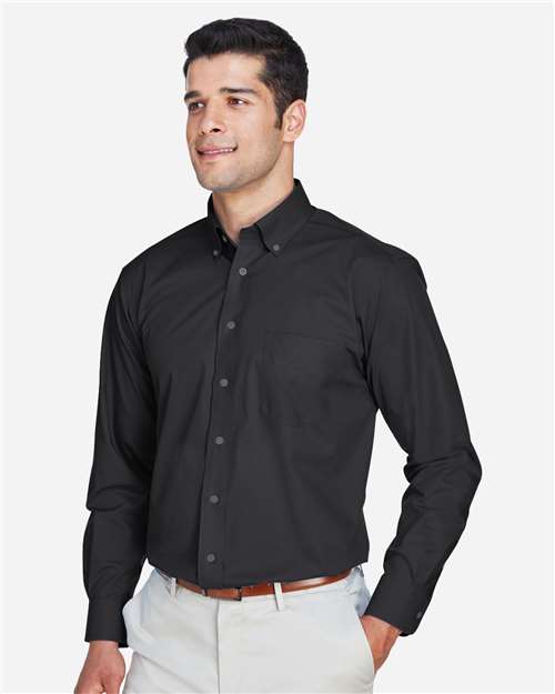 Devon & Jones Men's Crown Collection® Broadcloth Woven Dress Shirt D620