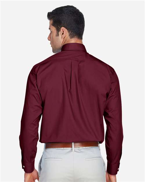 Devon & Jones Men's Crown Collection® Broadcloth Woven Dress Shirt D620
