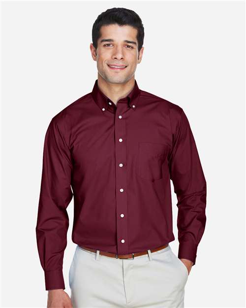 Devon & Jones Men's Crown Collection® Broadcloth Woven Dress Shirt D620