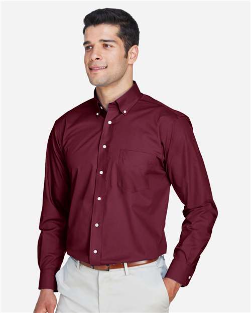 Devon & Jones Men's Crown Collection® Broadcloth Woven Dress Shirt D620