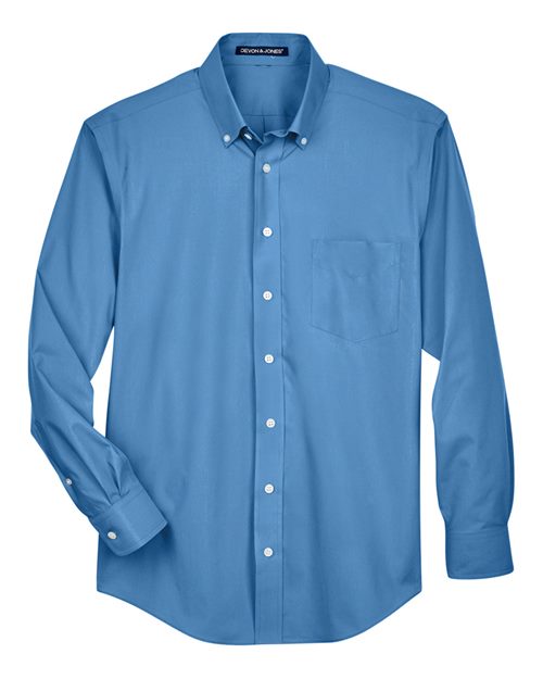 Devon & Jones Men's Crown Collection® Broadcloth Woven Dress Shirt D620