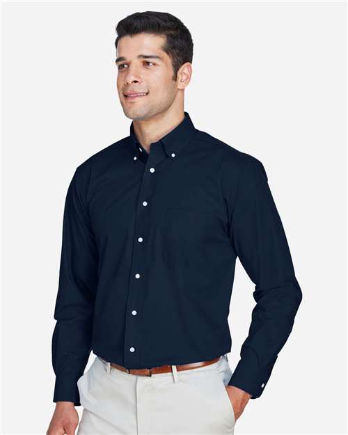 Devon & Jones Men's Crown Collection® Broadcloth Woven Dress Shirt D620