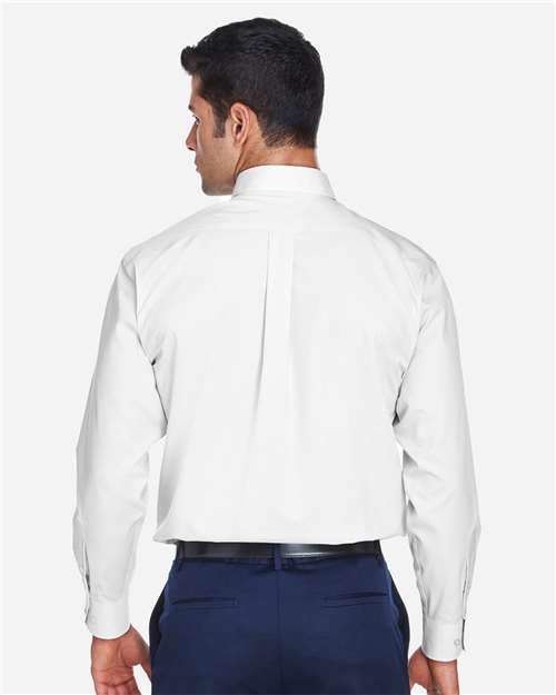 Devon & Jones Men's Crown Collection® Broadcloth Woven Dress Shirt D620