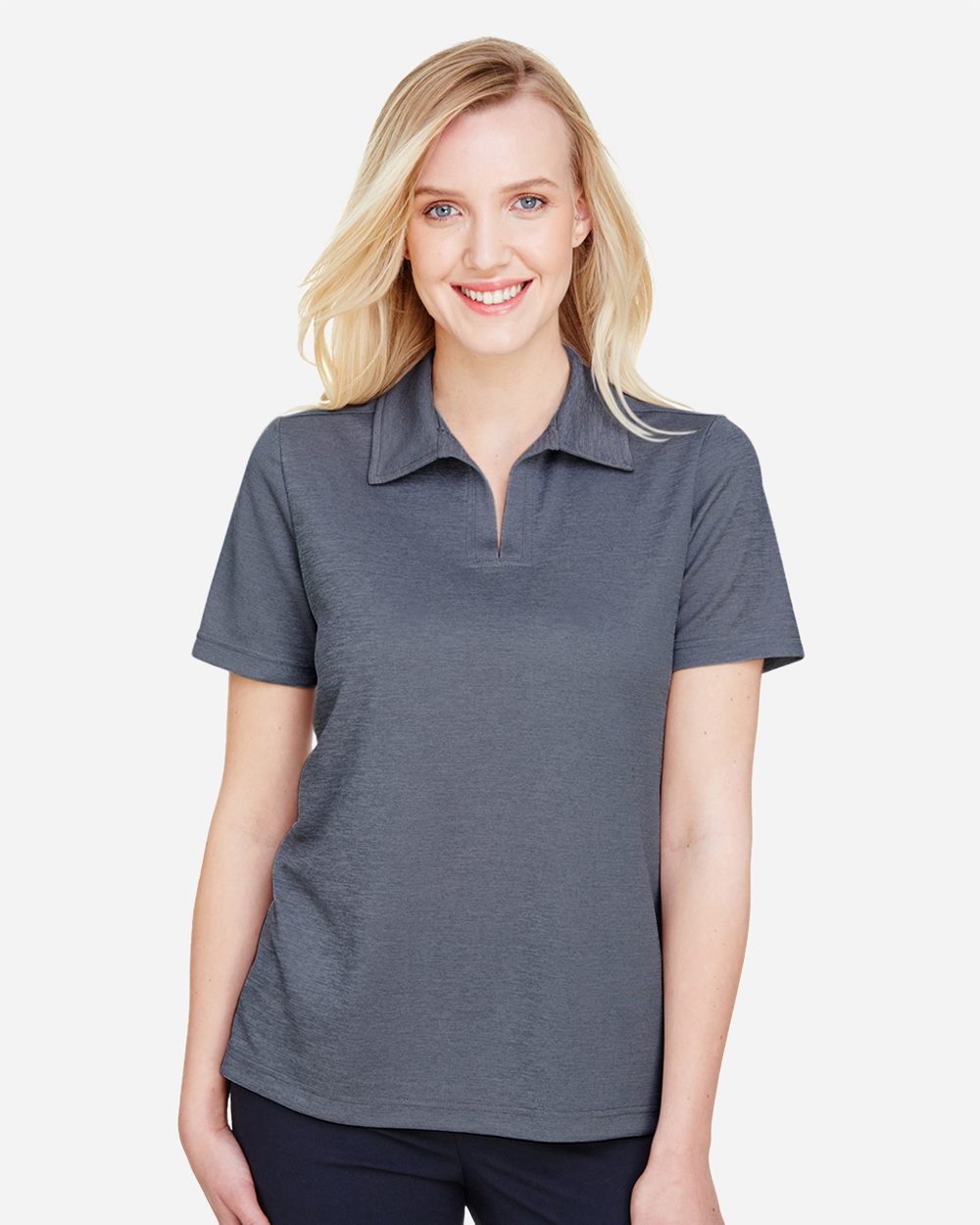Devon & Jones Women's CrownLux Performance® Address Melange Polo DG22W