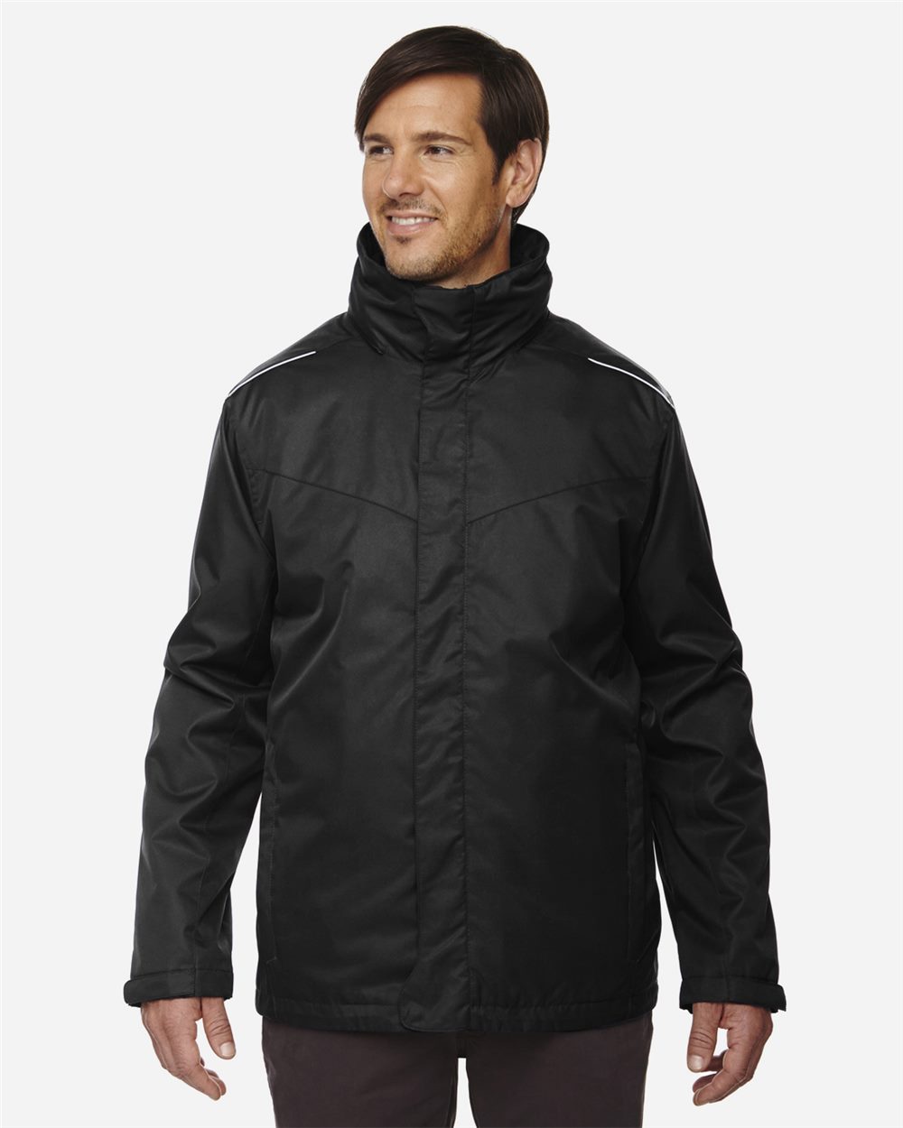 CORE365 Men's Tall Region 3-in-1 Jacket with Fleece Liner 88205T