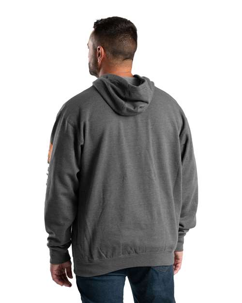 Berne Apparel Men's Tall Signature Sleeve Hooded Sweatshirt SP401T