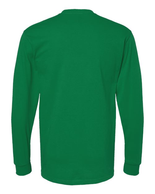 M&O Unisex Gold Soft Touch Long Sleeve T-Shirt 4820