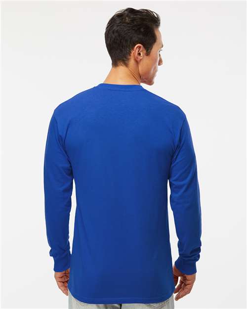 M&O Unisex Gold Soft Touch Long Sleeve T-Shirt 4820