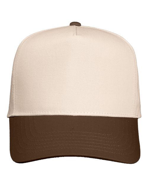 Valucap Five-Panel Twill Cap 8869