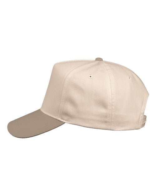 Valucap Five-Panel Twill Cap 8869