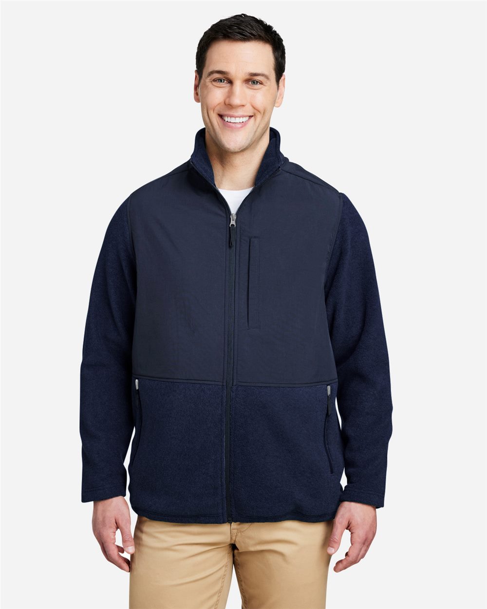 CORE365 Men's Journey Summit Hybrid Full-Zip CE890