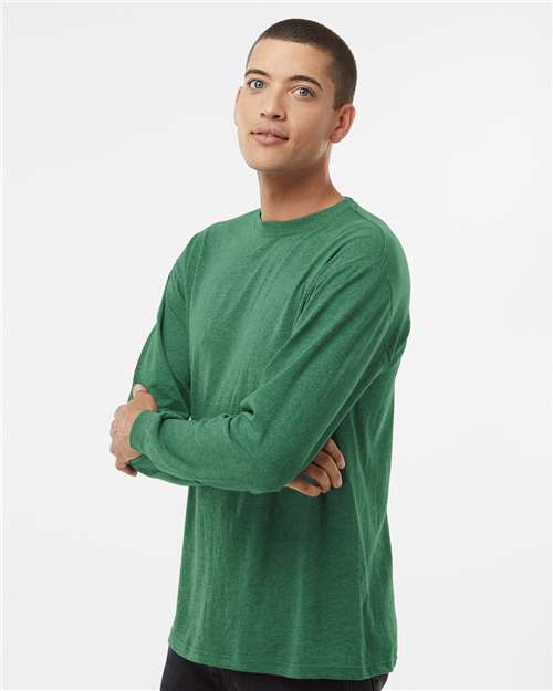 M&O Unisex Gold Soft Touch Long Sleeve T-Shirt 4820