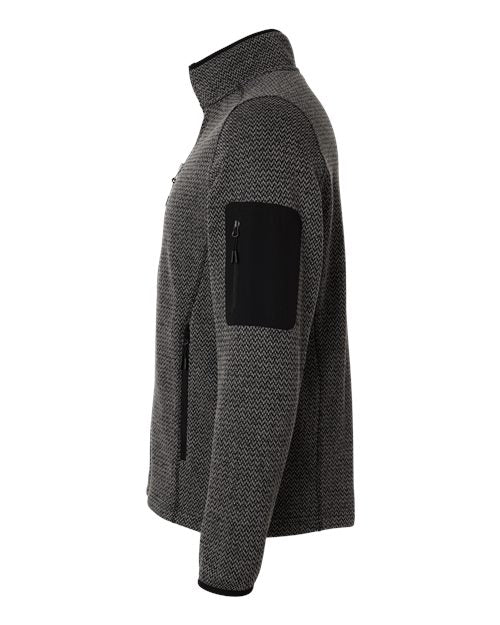North End Men's Jasper Full-Zip Fleece Jacket NE730