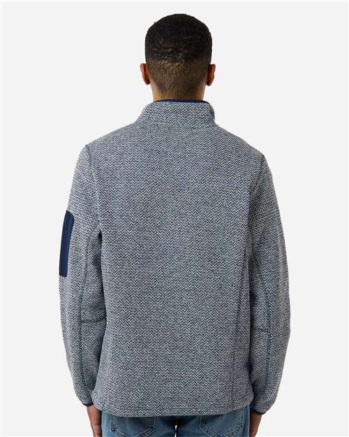 North End Men's Jasper Full-Zip Fleece Jacket NE730