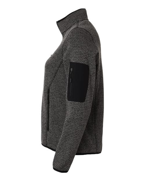 North End Women's Jasper Full-Zip Fleece Jacket NE730W