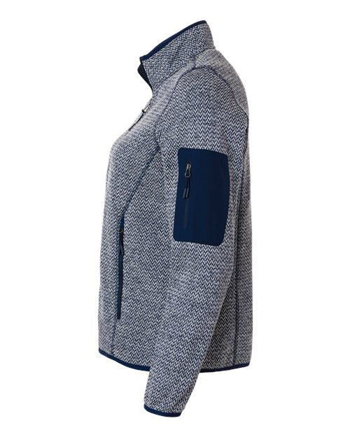 North End Women's Jasper Full-Zip Fleece Jacket NE730W