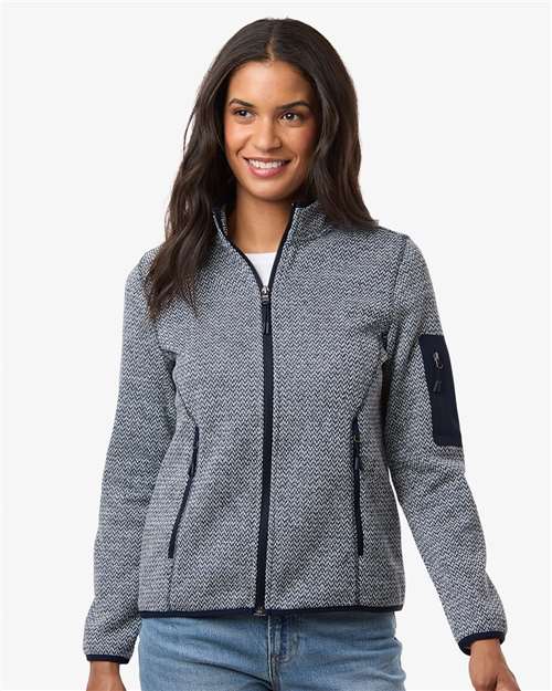 North End Women's Jasper Full-Zip Fleece Jacket NE730W