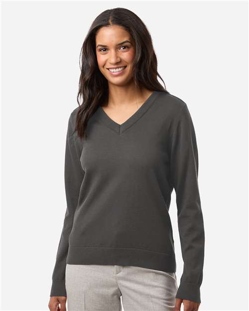 Devon & Jones Women's New Classics V-Neck Sweater DG445W
