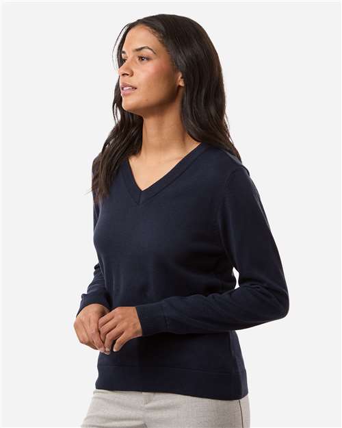Devon & Jones Women's New Classics V-Neck Sweater DG445W
