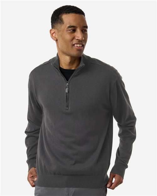Devon & Jones Men's New Classics Quarter-Zip Sweater DG446