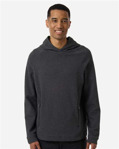 North End Men's Spirit Textured Hooded Pullover NE729